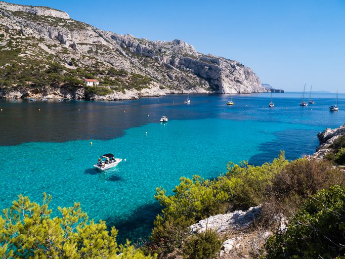 Marseille calanque of Sormiou