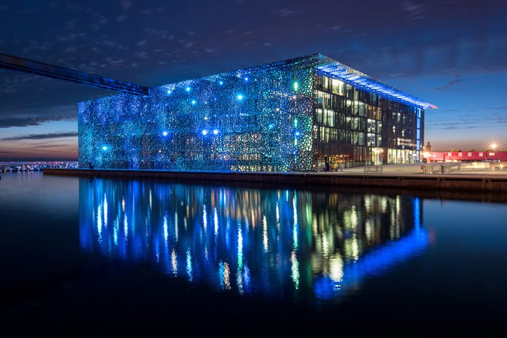 Mucem Marseille by night